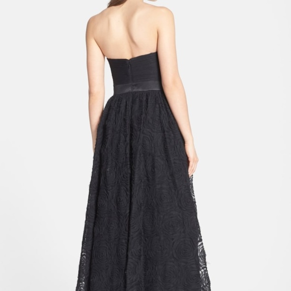 Pleat Bodice Ballgown - Prom, Wedding, Strapless - Picture 3 of 4